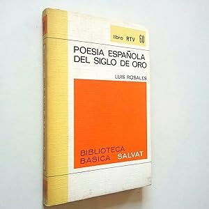 Seller image for Poesa espaola del siglo de oro for sale by MAUTALOS LIBRERA