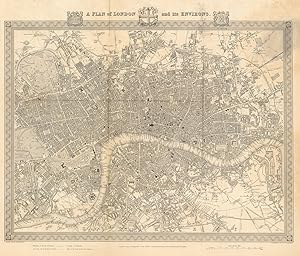 A plan of London and its environs