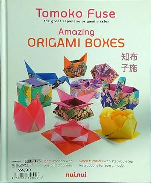 Bild des Verkufers fr Amazing origami boxes zum Verkauf von Librodifaccia
