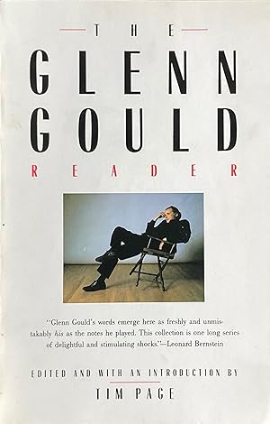 Imagen del vendedor de The Glenn Gould reader a la venta por Acanthophyllum Books