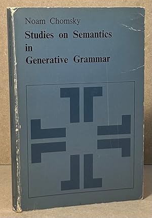 Seller image for Studies on Semantics in Generative Grammar for sale by San Francisco Book Company