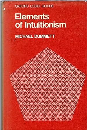 Seller image for Elements of Intuitionism (Oxford Logic Guides) for sale by WeBuyBooks