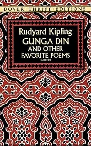 Bild des Verkufers fr Gunga Din and Other Favorite Poems (Dover Thrift Editions) zum Verkauf von WeBuyBooks
