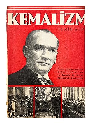[JUDAICA / KEMALISM IS BEING CONCEPTUALIZED BY TURKISH JEW] Kemalizm. Fransiz Parlamentosu reisi ...