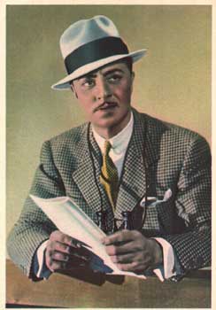 Postcard of actor William Powell