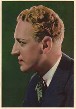 Postcard of actor Otto Kruger