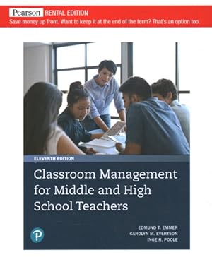Seller image for Classroom Management for Middle and High School Teachers for sale by GreatBookPrices
