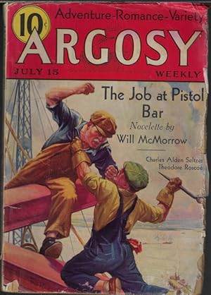 Bild des Verkufers fr ARGOSY Weekly: July 15, 1933 ("Clear the Trail"; "World's End") zum Verkauf von Books from the Crypt