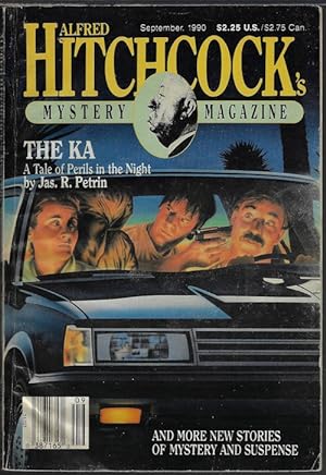 Imagen del vendedor de ALFRED HITCHCOCK Mystery Magazine: September, Sept. 1990 a la venta por Books from the Crypt