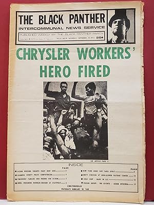 The Black Panther: Intercommunal News Service-Vol X No.19 (September 22, 1973)