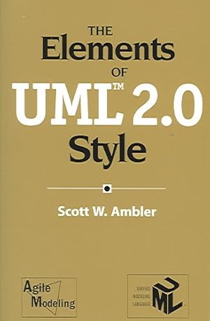 Bild des Verkufers fr Elements Of UML 2.0 Style zum Verkauf von GreatBookPrices