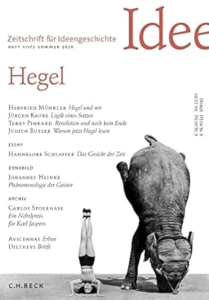 Zeitschrift für Ideengeschichte Heft XIV/2 Sommer 2020: Hegel,