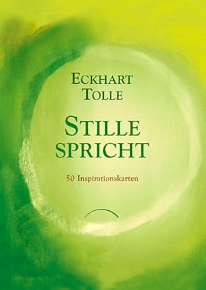 Seller image for Stille spricht: 50 Inspirationskarten mit Box 50Inspirationskarten for sale by Antiquariat Mander Quell