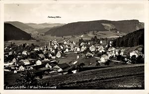 Ansichtskarte / Postkarte Lenzkirch im Schwarzwald, Panorama mit Blick auf den Feldberg