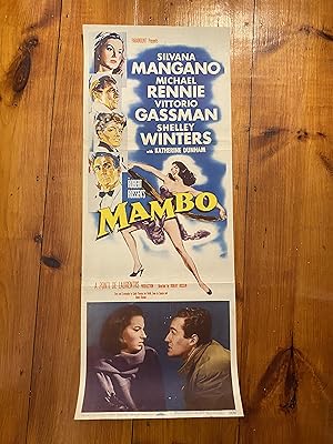 Image du vendeur pour Mambo Insert 1954 Silvana Mangano, Michael Rennie! mis en vente par AcornBooksNH