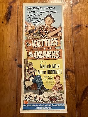 Seller image for The Kettles in the Ozarks Insert 1956 Marjorie Main, Arthur Hunnicutt, Una Merkel for sale by AcornBooksNH