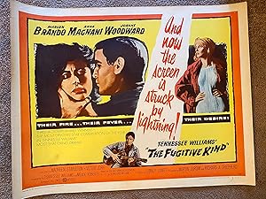 Seller image for The Fugitive Kind Half Sheet Style A 1960 Marlon Brando, Anna Magnani! for sale by AcornBooksNH