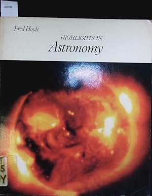 Bild des Verkufers fr Highlights in astronomy. zum Verkauf von Antiquariat Bookfarm
