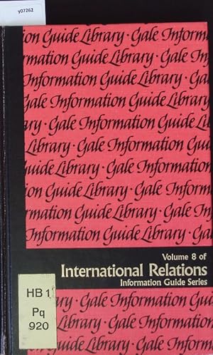 Bild des Verkufers fr International relations of Eastern Europe: a guide to information sources. zum Verkauf von Antiquariat Bookfarm