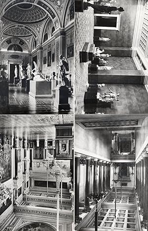Russian Architecture Art Statues 4x Old Real Photo Postcard s