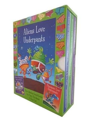 Seller image for Aliens Love Underpants / Dinosaurs Love Underpants / Aliens in Underpants Save the World for sale by WeBuyBooks