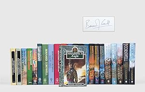 Seller image for Complete set of the Sharpe novels. [Sharpe's Eagle; Sharpe's Gold; Sharpe's Company; Sharpe's Sword; Sharpe's Enemy; Sharpe's Honour; Sharpe's Regiment; Sharpe's Siege; Sharpe's Rifles; Sharpe's Revenge; Sharpe's Waterloo; Sharpe's Devil; Sharpe's Battle; Sharpe's Tiger; Sharpe's Triumph; Sharpe's Fortress; Sharpe's Trafalgar; Sharpe's Prey; Sharpe's Havoc; Sharpe's Escape; Sharpe's Fury; Sharpe's Assassin; Sharpe's Command.] for sale by Peter Harrington.  ABA/ ILAB.