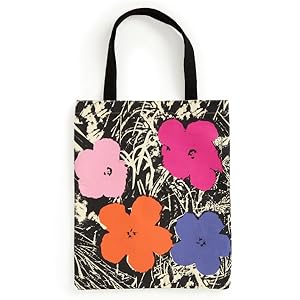 Imagen del vendedor de Warhol Flowers Canvas Tote Bag - Pink a la venta por GreatBookPricesUK