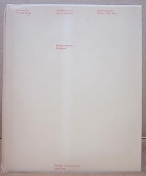 Seller image for Philip Johnson Writings for sale by Midway Book Store (ABAA)