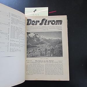 Seller image for Der Strom - Zeitschrift fr Studienreisen und Volksbildung, Jahrgang 9: Heft 1 bis 24 for sale by Bookstore-Online