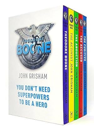 Seller image for John Grisham Collection Theodore Boone Series 5 Box Set (Theodore Boone, The Abduction, The Accused, The Activist, The Fugitive) for sale by WeBuyBooks 2