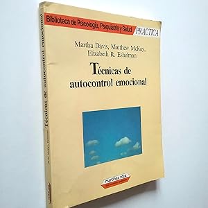 Seller image for Tcnicas de autocontrol emocional for sale by MAUTALOS LIBRERA