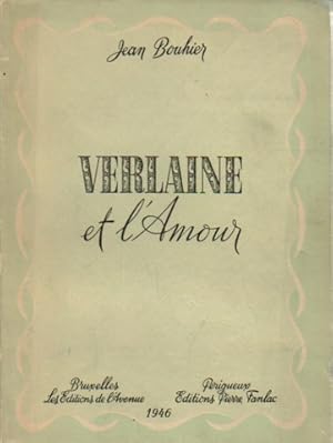 Bild des Verkufers fr Verlaine et l'amour zum Verkauf von ANTIQUARIAT H. EPPLER