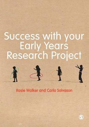Seller image for Success with your Early Years Research Project for sale by WeBuyBooks