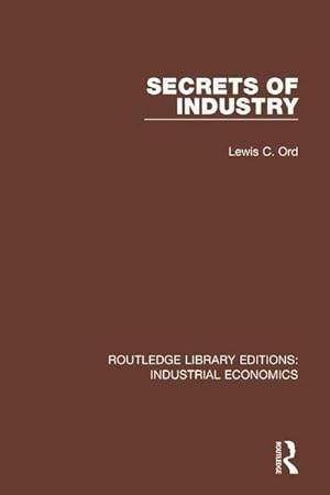 Seller image for Secrets of Industry for sale by AHA-BUCH GmbH