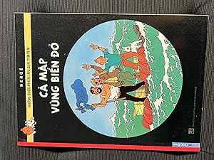 Bild des Verkufers fr Tintin book in Vietnamese from Vietnam. - The Red Sea Sharks (CA MAP VUNG BIEN DO) Tintin Foreign Languages (Langues trangres) zum Verkauf von CKR Inc.