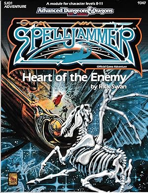 Bild des Verkufers fr Heart of the Enemy (AD&D / Spelljammer Module SJQ1) zum Verkauf von Twice Sold Tales, Capitol Hill