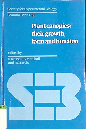 Seller image for Plant Canopies: Their Growth, Form and Function Society for Experimental Biology Seminar, Band 31 for sale by books4less (Versandantiquariat Petra Gros GmbH & Co. KG)