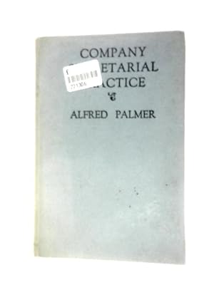 Immagine del venditore per Company Secretarial Practice venduto da World of Rare Books