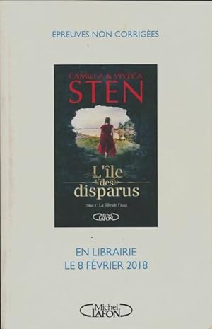 Imagen del vendedor de L'?le des disparus Tome Il : La fille de l'eau - Camilla Sten a la venta por Book Hmisphres