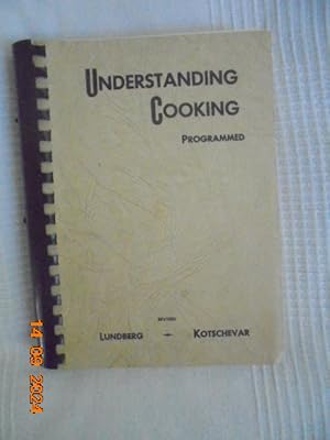 Bild des Verkufers fr Understanding Cooking Programmed zum Verkauf von Les Livres des Limbes