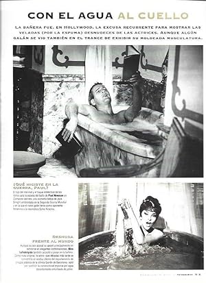 Seller image for LAMINA 37216: Paul Newman en la baera for sale by EL BOLETIN