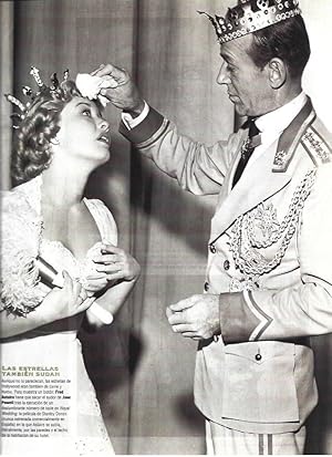 Seller image for LAMINA 37234: Fred Astaire secando el sudor a Jane Powell for sale by EL BOLETIN