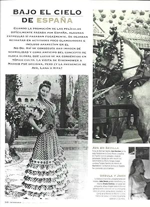 Seller image for LAMINA 37209: Ava Gardner vestida de flamenca for sale by EL BOLETIN