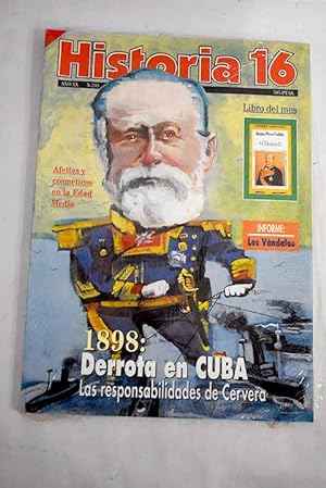 Bild des Verkufers fr Historia 16, Ao 1995, n 233:: Francia conquista Argelia; Espaa, espiada por los Estados Unidos en la II Guerra Mundial; Cmo y por qu fue destruida la escuadra de Cervera; La conspiracin contra Ensenada; La poblacin de Mxico antes de 1521; Los almograves: Del caudillaje a la repblica militar; Los vndalos; Afeites y cosmticos en la Edad Media; A la bsqueda del sarcfago del faran Micerino; Los olvidados; El Museo de Amrica; El misterio de Grigolvich zum Verkauf von Alcan Libros