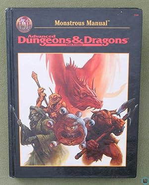 Seller image for Monstrous Manual (Advanced Dungeons & Dragons, 2nd Edition) Black Hardcover for sale by Wayne's Books
