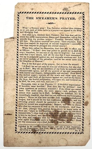 Seller image for The Swearer's Prayer for sale by Eclectibles, ABAA