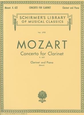 Seller image for Mozart: Concerto for Clarinet, K. 622: For Clarinet and Piano (Sheet Music) for sale by BargainBookStores