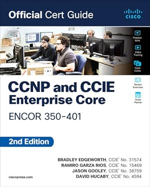 Seller image for Ccnp and Ccie Enterprise Core Encor 350-401 Official Cert Guide for sale by GreatBookPricesUK