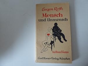Seller image for Mensch und Unmensch. Heitere Verse. TB for sale by Deichkieker Bcherkiste