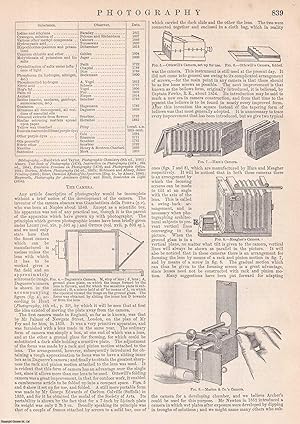 Immagine del venditore per 1885 : Photography. An original article from the Encyclopaedia Britannica, 1885. venduto da Cosmo Books